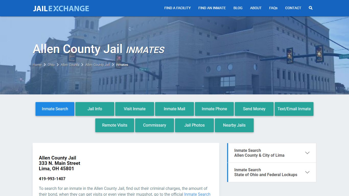 Allen County Inmate Search | Arrests & Mugshots | OH - JAIL EXCHANGE